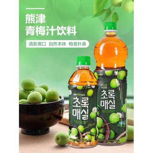 熊津青梅汁饮料1.5L*12瓶/件